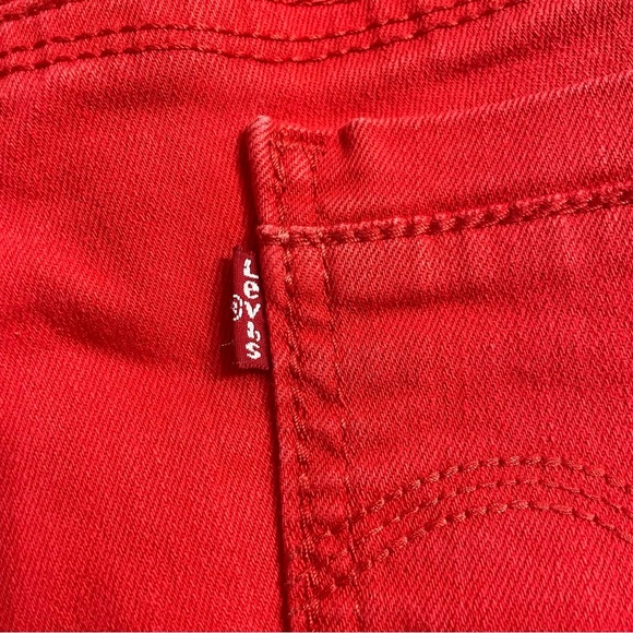 Levi's Red 18 Jean Shorts for Women Summer Vacation - Picture 6 of 9